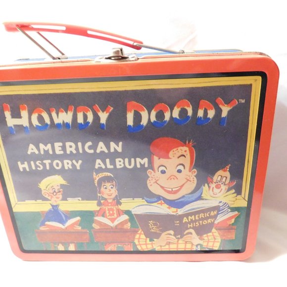 HOWDY DOODY AMERICAN HISTORY LUNCHBOX VINTAGE 1998 - Picture 5 of 9